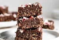 Cool Mint Vegan Fudge Brownies