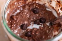 Fudgy Brownie Overnight Protein Oats