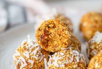 Spiced Carrot Cake Fuel Bites
