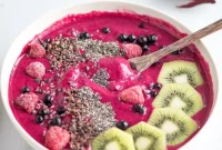 Vibrant Strawberry Beet Smoothie Bowl