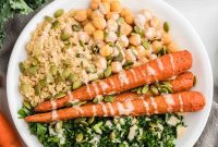 Nourishing Kale Quinoa Chickpea Bowls