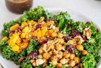 Golden Roasted Squash and Kale Medley