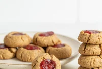 Scrumptious Vegan Coconut Thumbprint Cookies