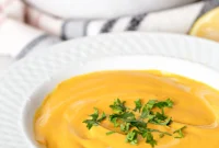 Creamy Golden Cashew Carrot Soup