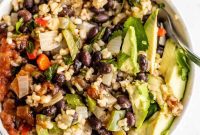 Soulful Vegan Black Beans and Rice