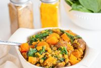 Golden Squash Lentil Pot