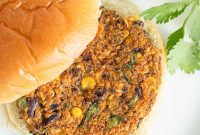 Golden Root Black Bean Burgers