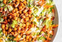 Smoky Vegan BBQ Chickpea Salad