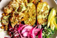 Hearty Cauliflower Chickpea Potato Bowls