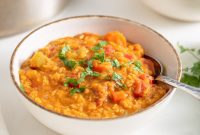 Hearty Curried Lentil Soup