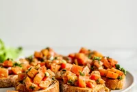 Vibrant Vegan Bruschetta