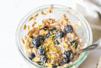 No-Bake Blueberry Muffin Oats