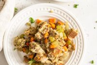 Hearty Vegan Herb Stuffing