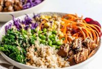 Wholesome Vegan Tempeh Buddha Bowl