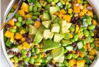 Tropical Mango Edamame Salad