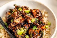 Zesty Black Pepper Tofu