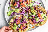 Spiced Lentil Tostadas