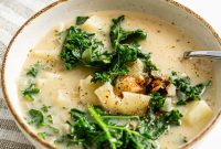 Creamy Plant Based Zuppa Toscana