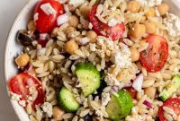 Zesty Mediterranean Orzo Salad
