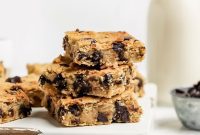 Plant-Powered Chickpea Blondies