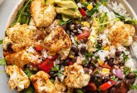 Roasted Cauliflower Power Bowls