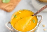 Caramelized Butternut Curry Soup