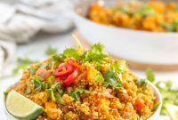 Hearty Sweet Potato Quinoa Skillet