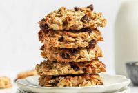 Nourishing Vegan Oatmeal Morning Cookies