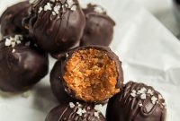 Spiced Vegan Pumpkin Chocolate Truffles