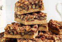 Decadent Vegan Pecan Squares
