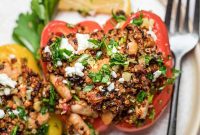 Mediterranean Quinoa Boats