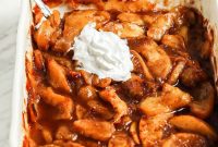 Sweet Cinnamon Apple Bake