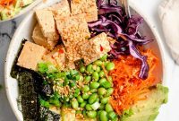 Plant-Based Tofu Poke Paradise