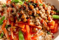 Teriyaki Chickpea Power Bowl