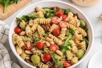 Vibrant Plant-Based Italian Pasta Salad