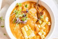 Sunny Vegan Corn Chowder
