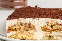 Decadent Vegan Tiramisu