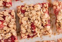 Irresistible Vegan Strawberry Crumble Bars