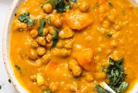 Spiced Sweet Potato Lentil Embrace