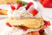Heavenly Vegan Strawberry Shortcake