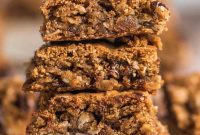 Wholesome Vegan Oatmeal Bars