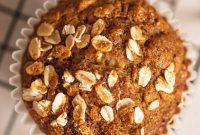 Wholesome Vegan Oat Muffins