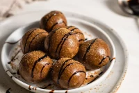 Spiced Gingerbread Protein Bites