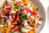 Sun-Drenched Mediterranean Sweet Potatoes