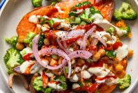 Easy Sheet Pan Sweet Potato Meal