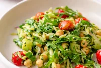 Bright Pesto Orzo Salad