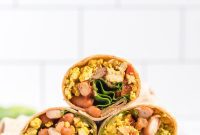 Plant-Powered Morning Wraps