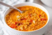 Velvety Tomato Lentil Delight
