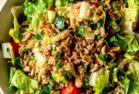 Golden Crunch Rice Salad
