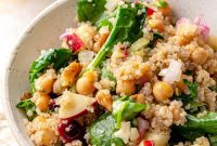 Crisp Apple Quinoa Salad